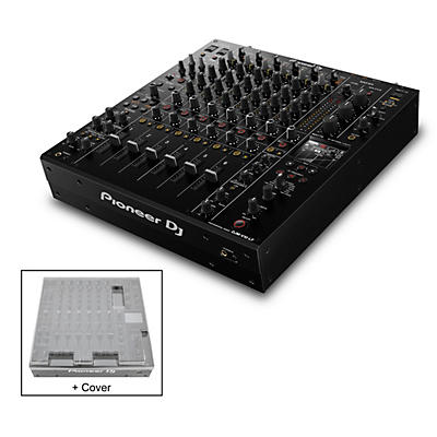Pioneer DJ DJM-V10-LF Mixer with Decksaver Cover