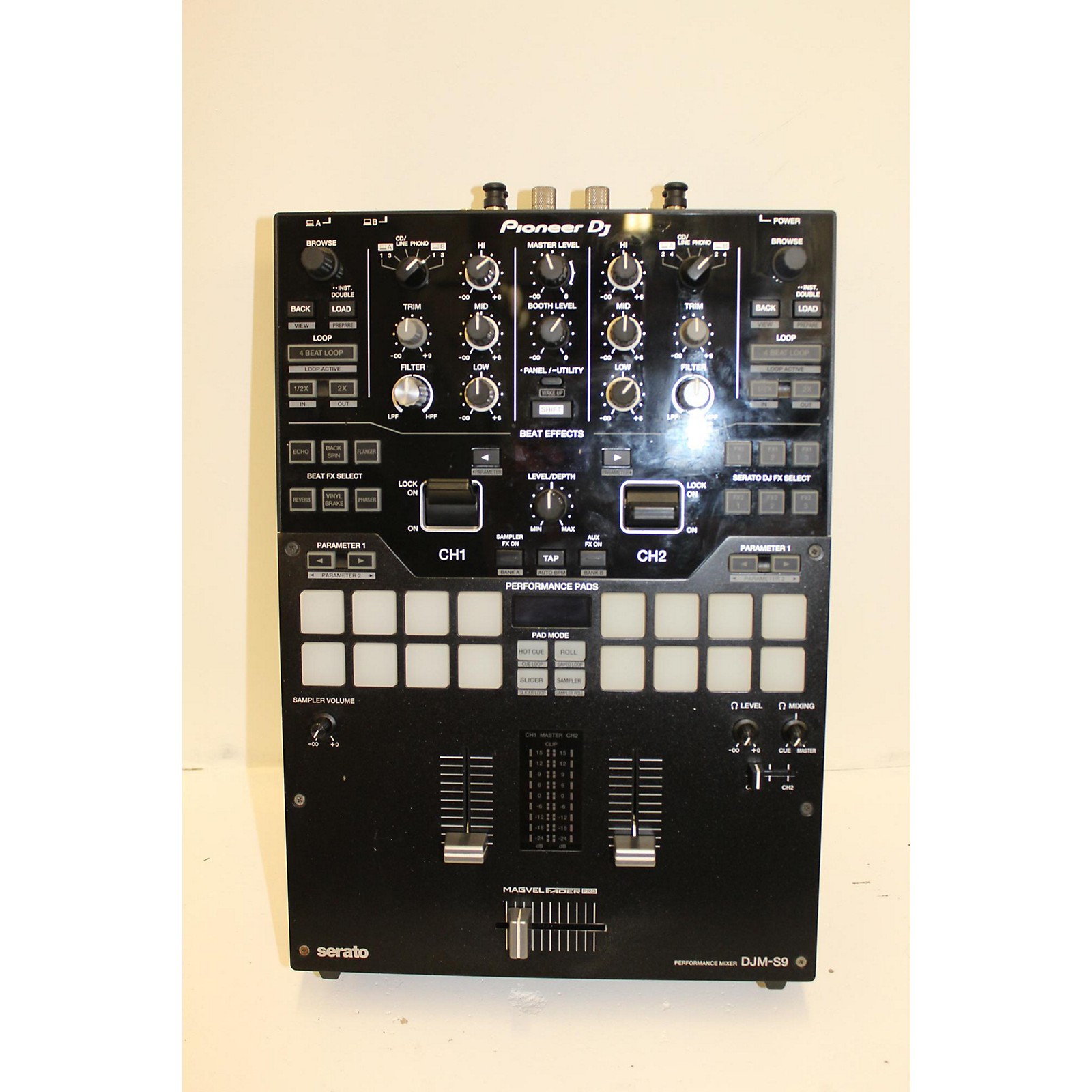 Used Pioneer DJMS9 DJ Mixer Musician's Friend