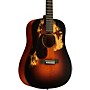 Martin DJRE Junior Street Legend Left-Handed Dreadnought Acoustic-Electric Guitar Burst