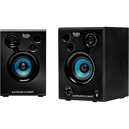 Hercules DJ DJSpeaker 32 Smart 15W 3″ Powered Speakers - Pair