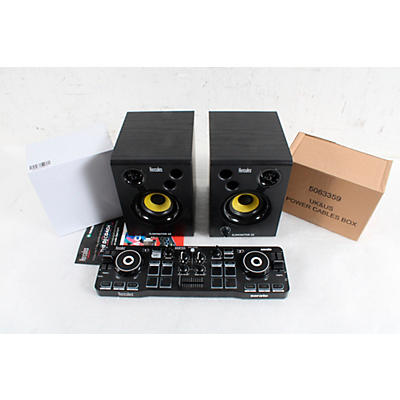 Hercules DJ DJStarter Kit with Controller, Speakers and Headphones
