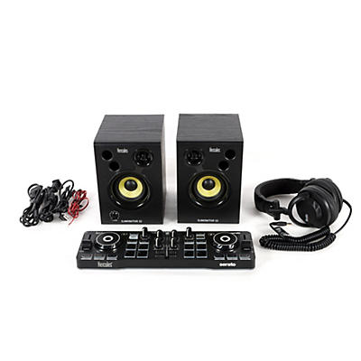 Hercules DJ DJStarter Kit With Controller, Speakers and Headphones