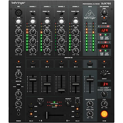 Behringer DJX750 5-Channel Pro DJ Mixer