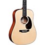 Martin DJr-10E Sitka Top Dreadnought Junior Acoustic-Electric Guitar Natural