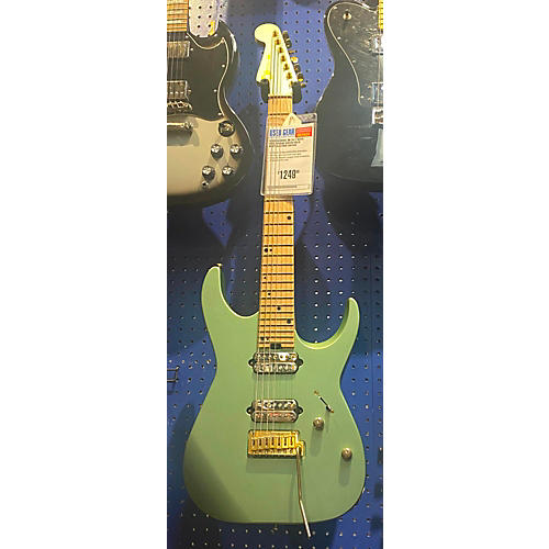 Charvel DK 24-7 NOVA ANGL VIVAIDI Solid Body Electric Guitar Green