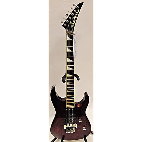 Jackson DK2 Made In Japan Solid Body Electric Guitar Crimson Swirl