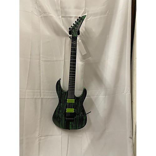 Jackson DK2 Pro Dinky Solid Body Electric Guitar green glow