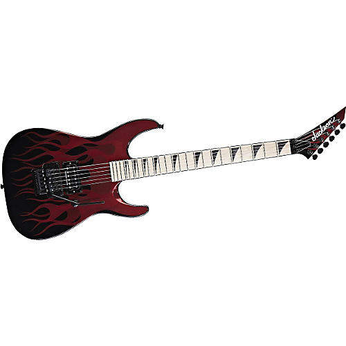 DK2M Red Ghost Flames Electric Guitar