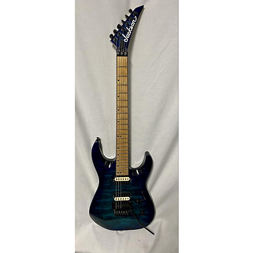 Jackson DK2QM Pro Dinky Solid Body Electric Guitar Chlorine Burst