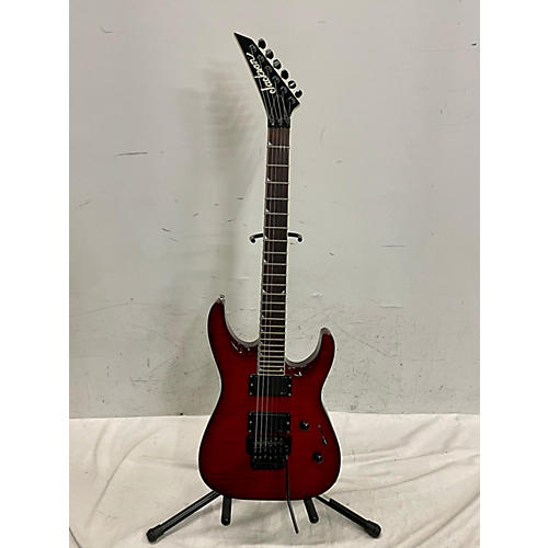 Jackson DKMG Solid Body Electric Guitar Trans Red