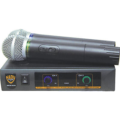Nady DKW-Duo Dual Channel VHF Handheld Microphone System