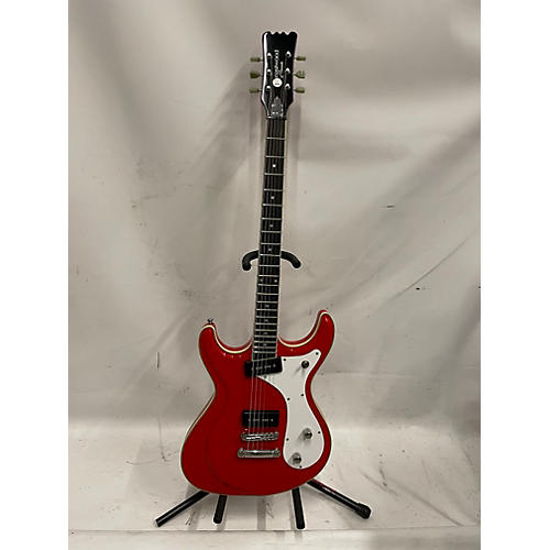 Eastwood DLX-M Solid Body Electric Guitar Red