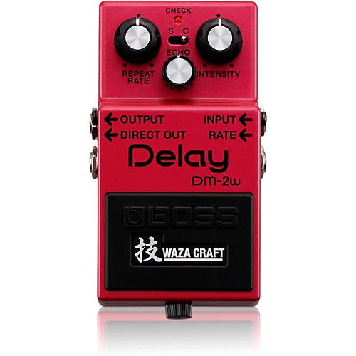 BOSS DM-2W Delay Waza Craft Guitar Effects Pedal Condition 1 - Mint