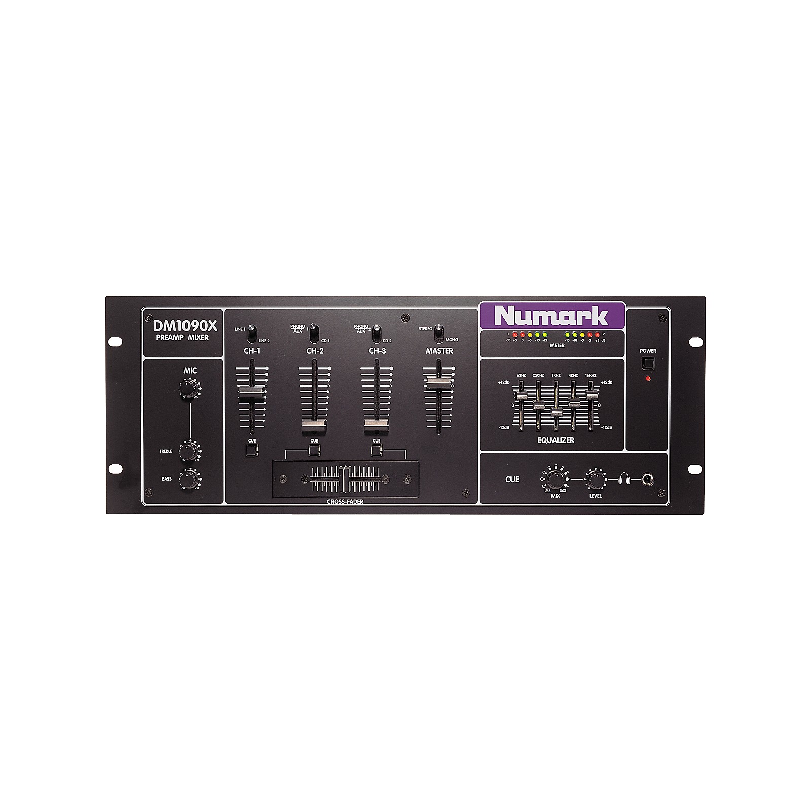 Numark DM1090X Studio Series DJ Mixer Musician's Friend