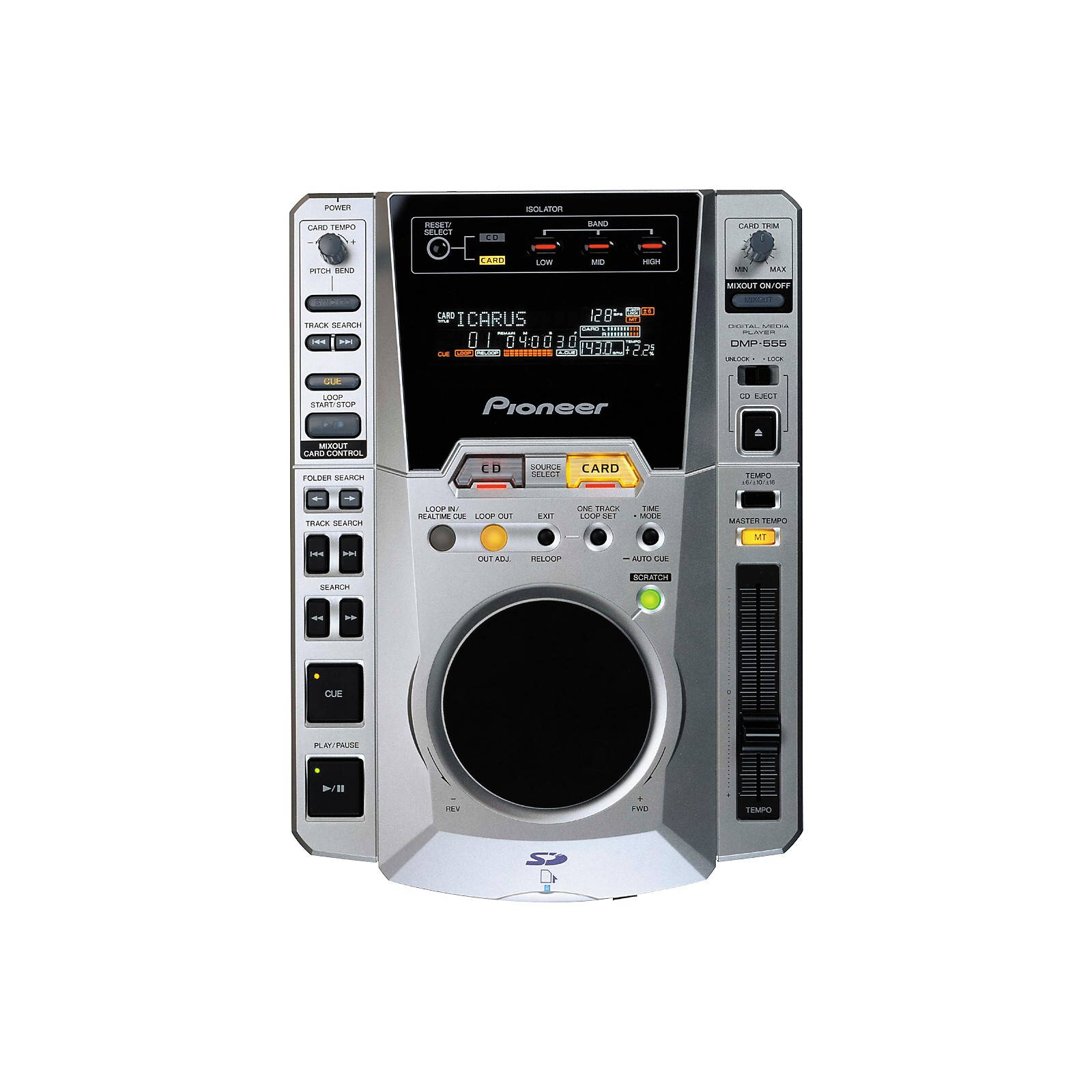 Pioneer DMP555 Digital DJ Media Player Musician's Friend