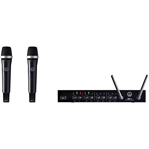 DMS70 Wireless Microphone Dual Vocal Set with D8000M Handheld