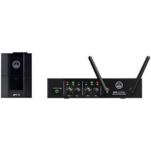 DMS70 Wireless Microphone Dual Vocal Set