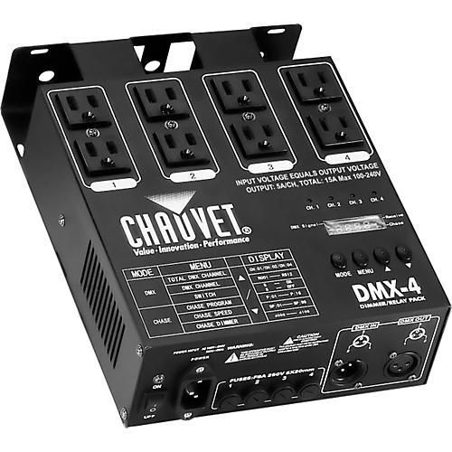 DMX-4 Dimmer/Relay Pack