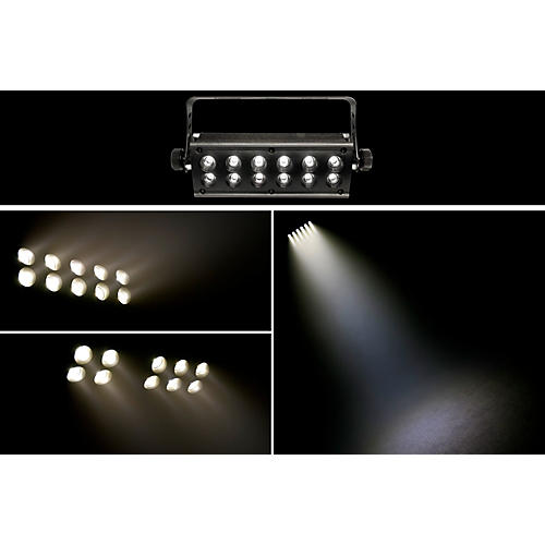 DMX512 High Powered 12 Watt LED Strobe Effect w/ Blinder