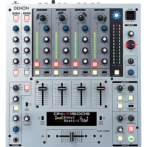 Denon DJ DN-X1500S 4-Channel DJ Mixer | Musician's Friend