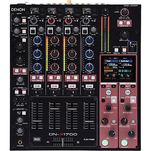 DN-X1700 4-Channel Digital DJ Mixer