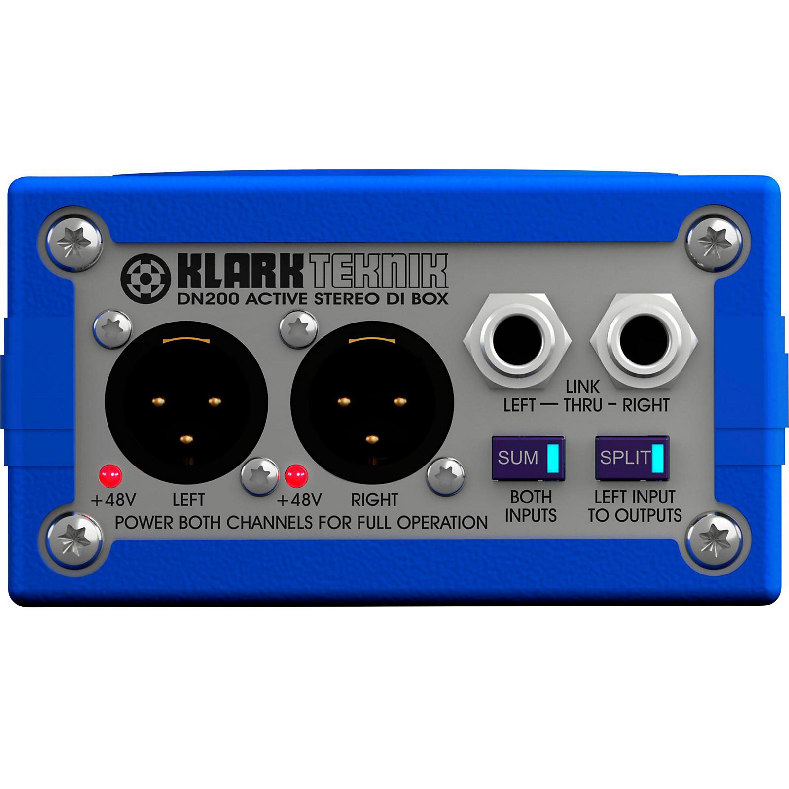 Midas DN200 Active Stereo DI Box with Extended Dynamic Range Musician