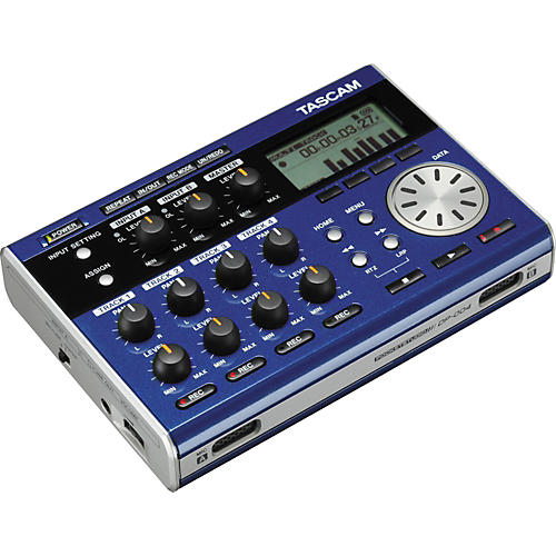 DP-004 Portable 4 Track Digital Recorder Ltd Edition Blue