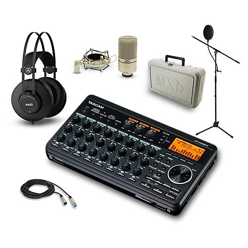 TASCAM DP-008EX, K52 and 990 Package | Musician's Friend