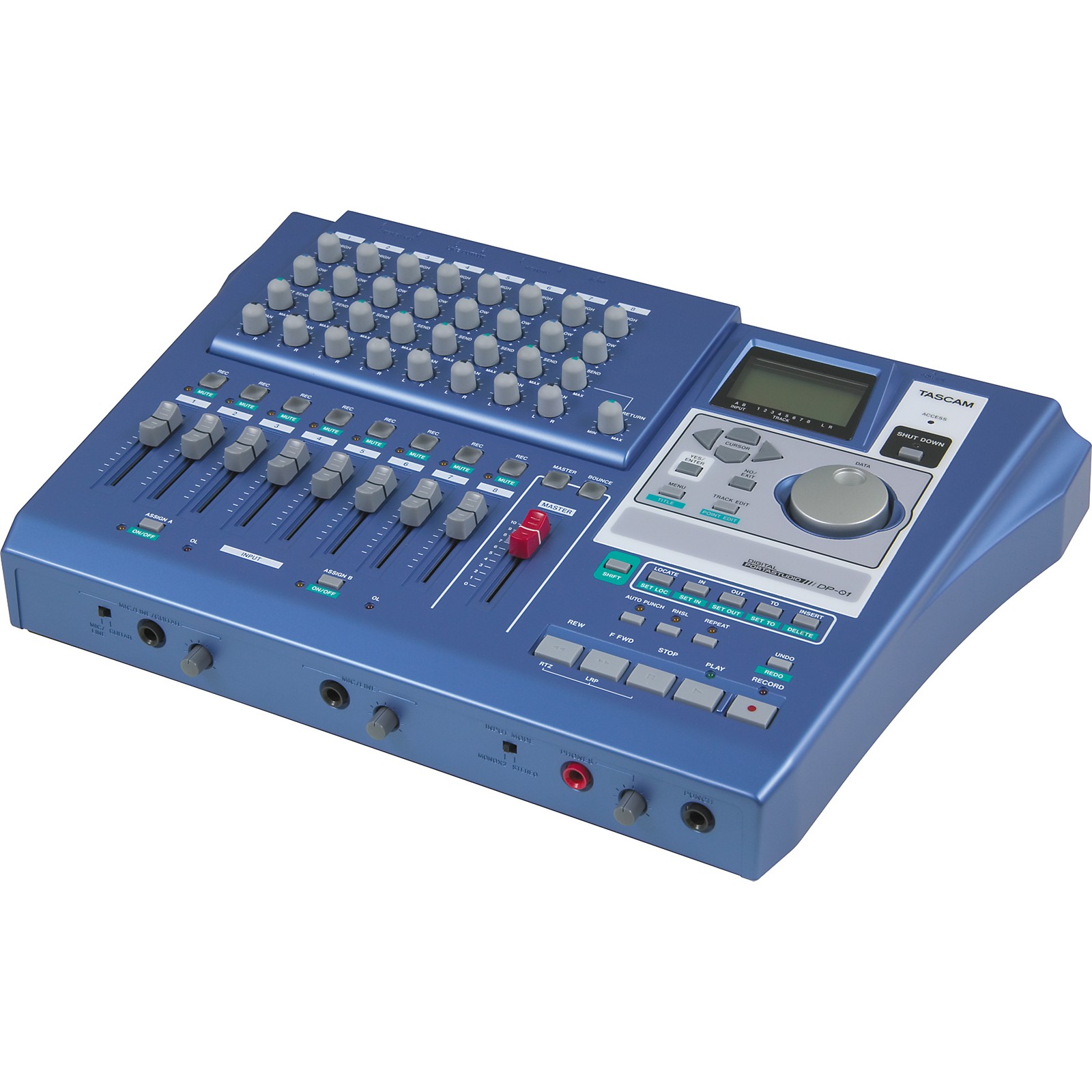 Tascam DP01 Digital 8Track Portastudio Musician