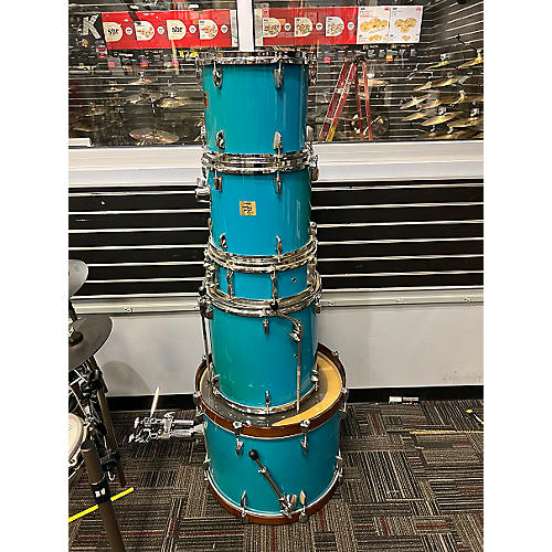 Yamaha DP Drum Kit Teal