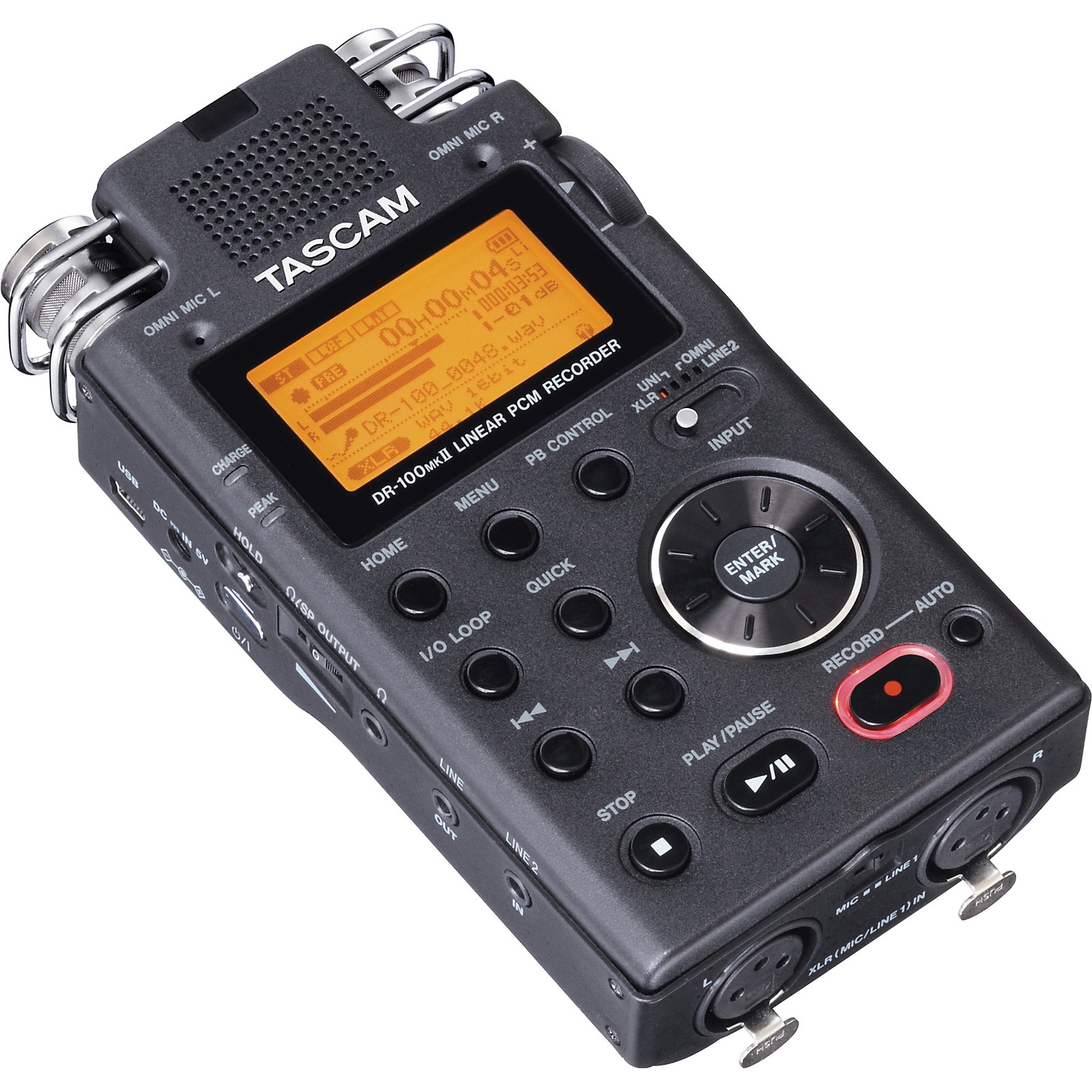 Tascam DR100 MKII Portable Digital Recorder Musician's Friend