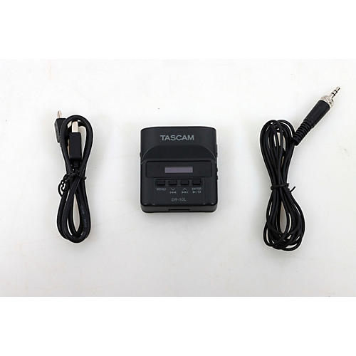 TASCAM DR-10L Digital Audio Recorder With Lavalier Microphone Condition 3 - Scratch and Dent  197881303792