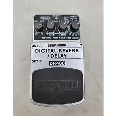 Behringer DR400 Digital Reverb/Delay Effect Pedal