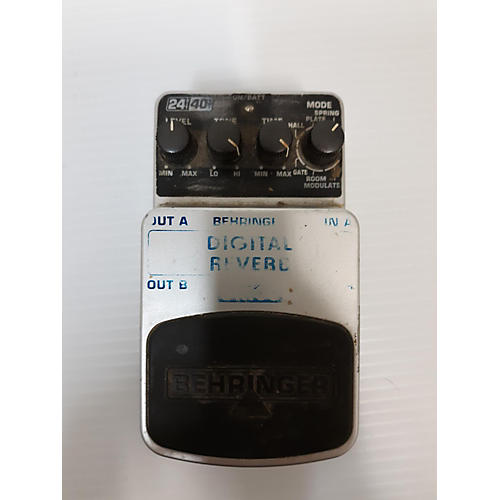 Behringer DR400 Digital Reverb/Delay Effect Pedal | Musician's Friend