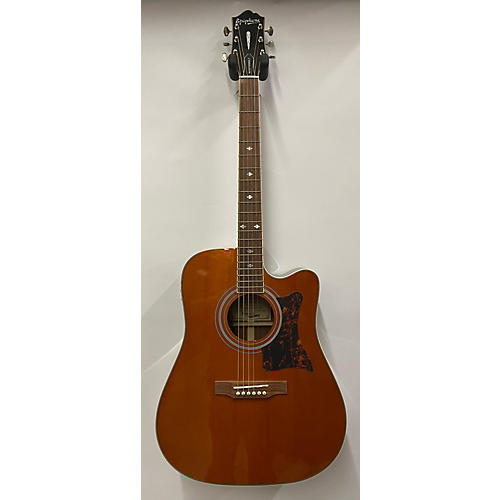 Epiphone DR500MCE Masterbuilt Acoustic Electric Guitar Natural