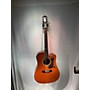 Used Epiphone DR500MCE Masterbuilt Acoustic Electric Guitar Natural