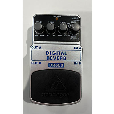 Behringer DR600 Digital Stereo Reverb Effect Pedal