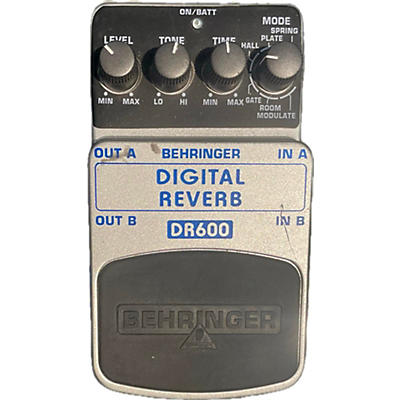 Behringer DR600 Digital Stereo Reverb Effect Pedal