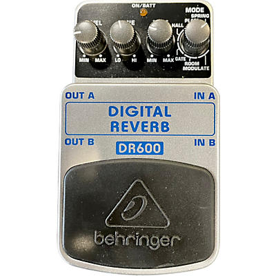 Behringer DR600 Digital Stereo Reverb Effect Pedal