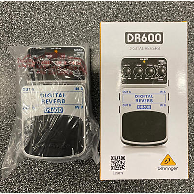 Behringer DR600 Digital Stereo Reverb Effect Pedal