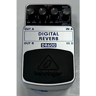 Behringer DR600 Digital Stereo Reverb Effect Pedal