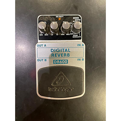 Behringer DR600 Digital Stereo Reverb Effect Pedal