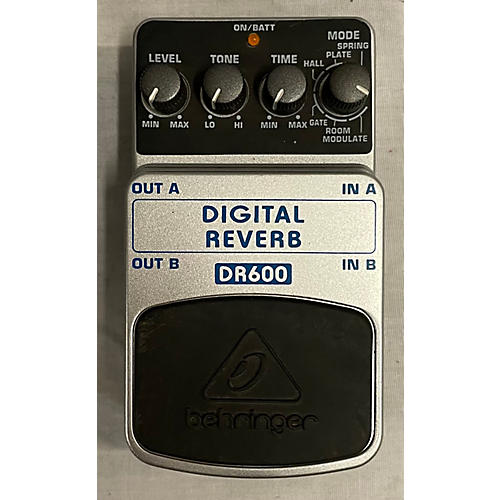 Behringer DR600 Digital Stereo Reverb Effect Pedal