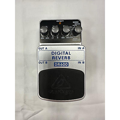 Behringer DR600 Digital Stereo Reverb Effect Pedal