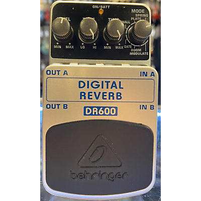 Behringer DR600 Digital Stereo Reverb Effect Pedal