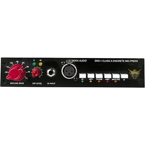 DRS-1, Half-Rack Mono Mic Pre & DI