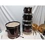 Used Rogue DRUM KIT Drum Kit Wine Red