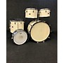 Used Slingerland DRUM KIT Drum Kit White