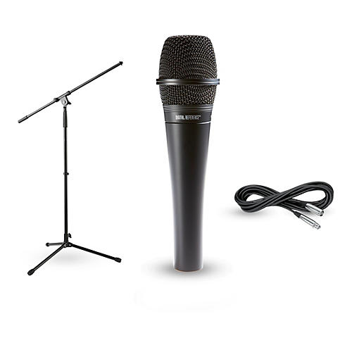Digital Reference DRV200 Dynamic Microphone Package With Cable and Stand