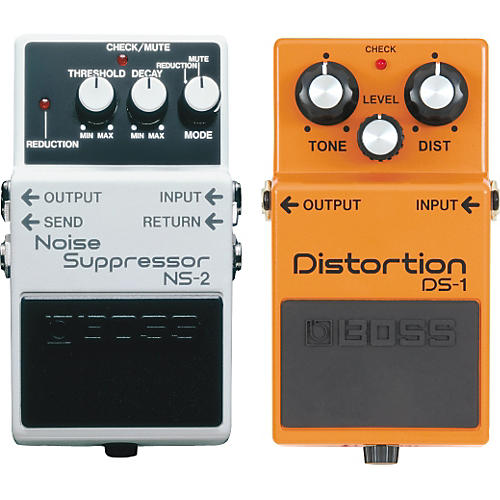 DS-1 and NS-2 Guitar Effects Pedals